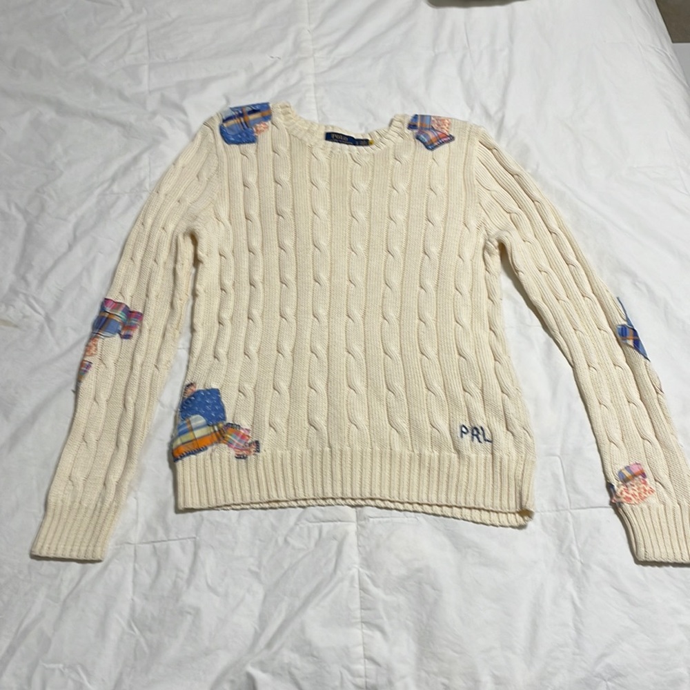 Polo Ralph Lauren Woman’s Large Patchworks Sweater